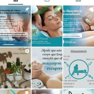 Pacote com 9 Imagens Personalizadas para Instagram