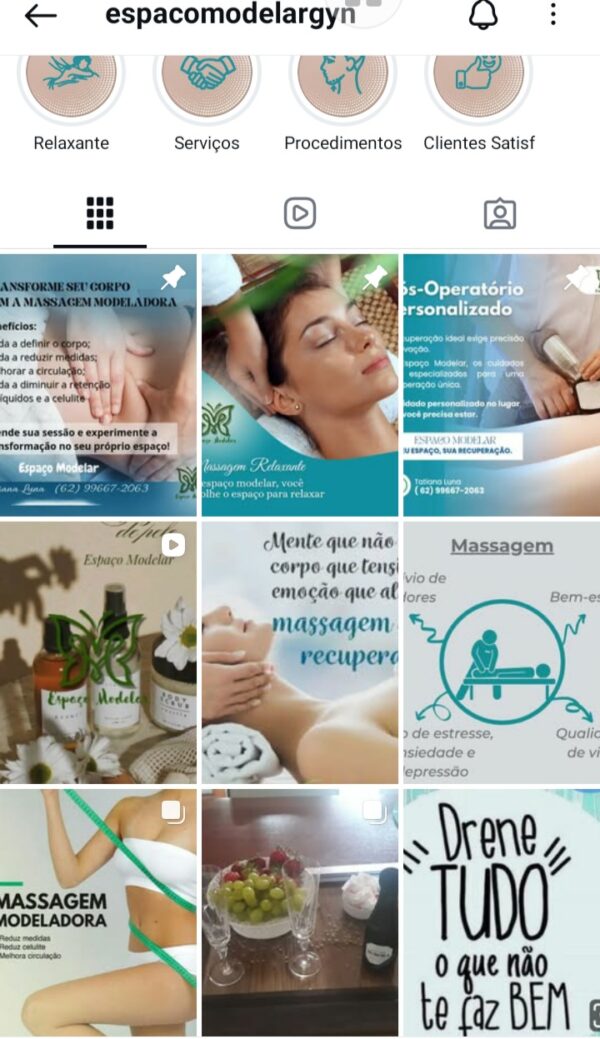 Pacote com 9 Imagens Personalizadas para Instagram